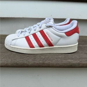 Women’s Adidas Originals Superstar Valentine’s 2024 Sneakers - RARE-